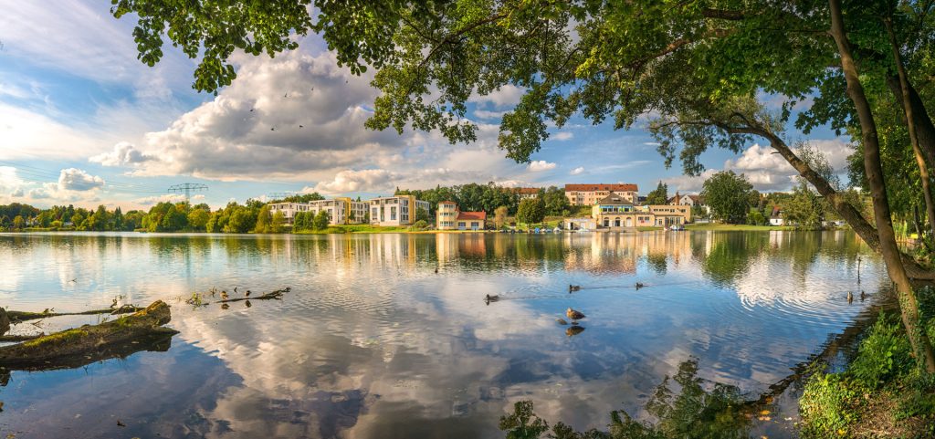 Blick auf Rüdersdorf
